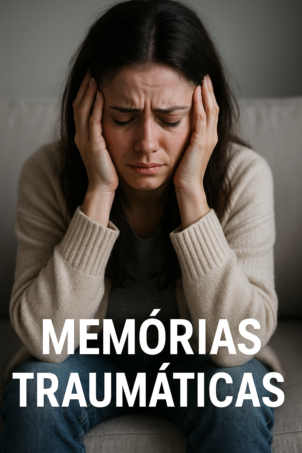 Ilustração de superação de memórias traumáticas